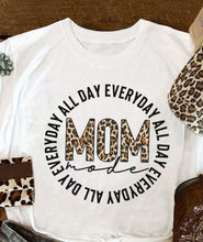 Load image into Gallery viewer, Mom Mode Leopard Blend Tee
