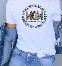 Load image into Gallery viewer, Mom Mode Leopard Blend Tee
